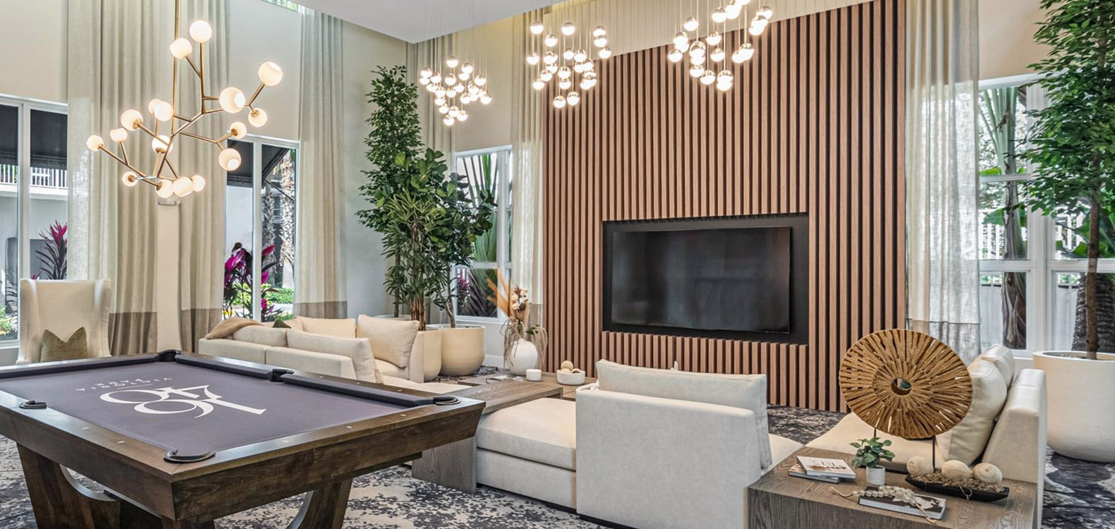 Completed 1640 Victoria Park game lounge