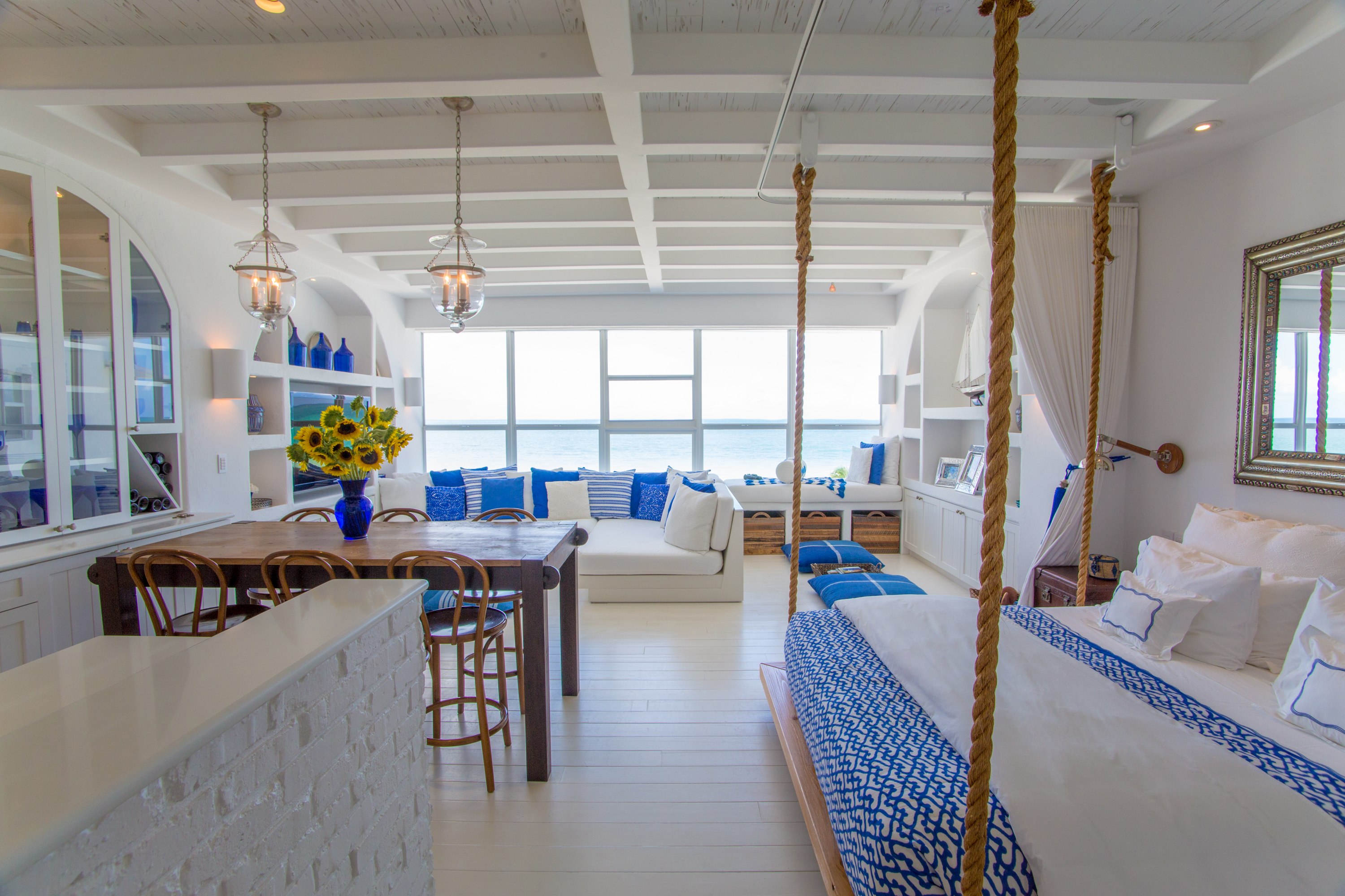 Miami Beach studio overlooking the ocean